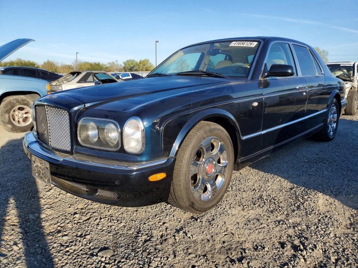 Bentley Arnage 2000 VIN SCBLC31E2YCX05198