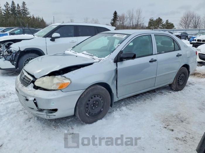 Toyota Corolla 2008 VIN 2T1BR32E58C877058