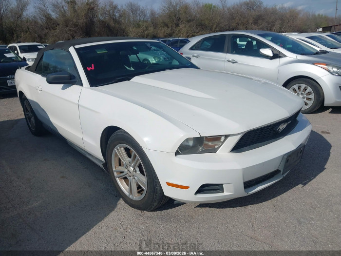 Ford Mustang 2012 VIN 1ZVBP8EM1C5241200