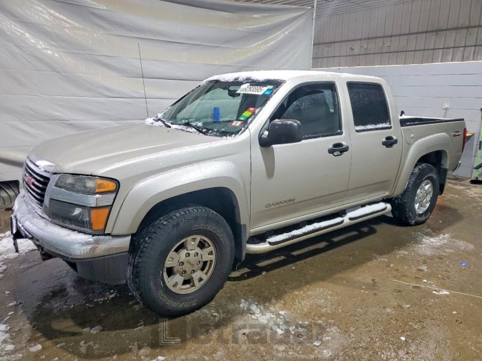 Gmc Canyon 2005 VIN 1GTDT136858149778