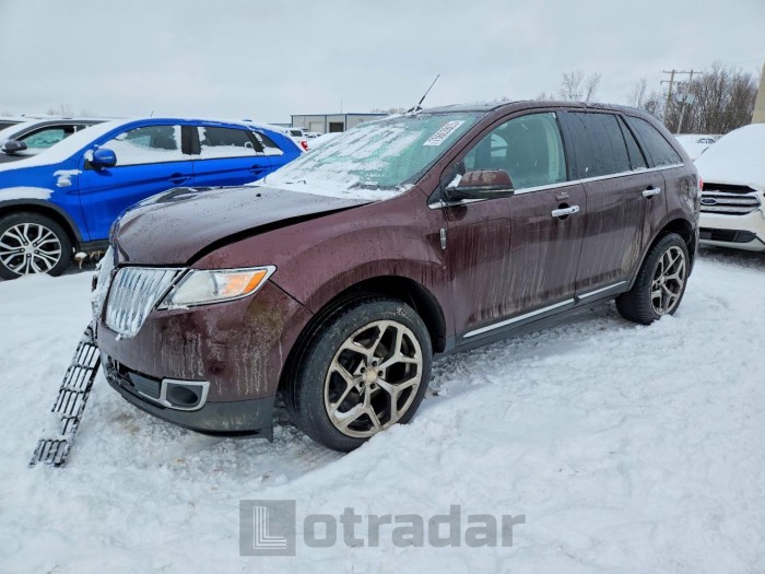 Lincoln Mkx 2012 VIN 2LMDJ8JK4CBL08210