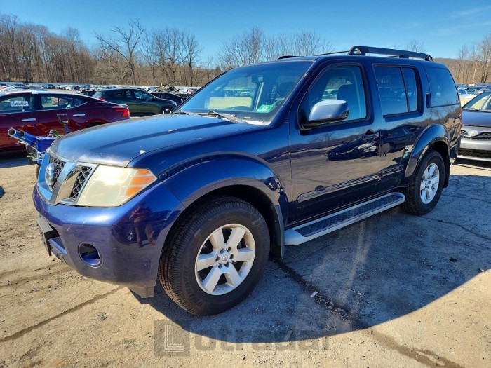 Nissan Pathfinder 2008 VIN 5N1AR18B18C658177