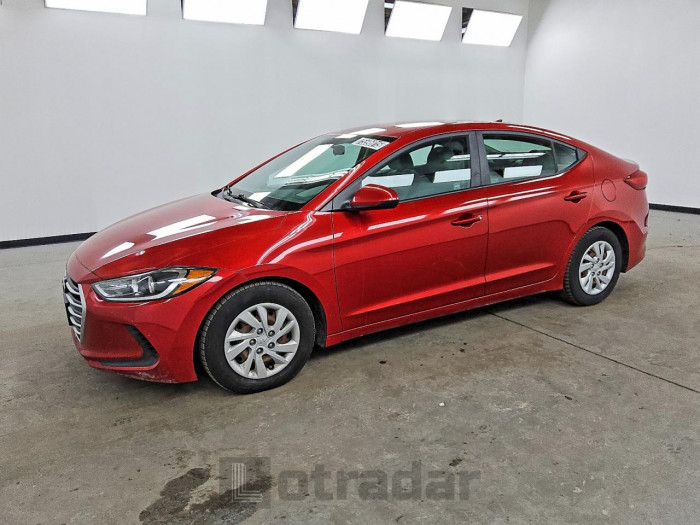 Hyundai Elantra 2017 VIN 5NPD74LF9HH080837