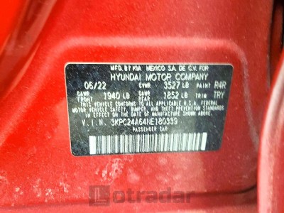 Hyundai Accent 2022 3KPC24A64NE180339