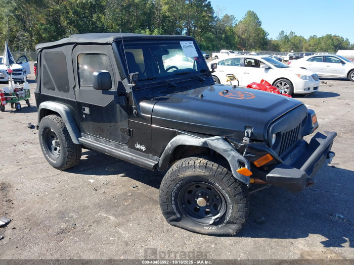 Jeep Wrangler / 2006 VIN 1J4FA29166P701022