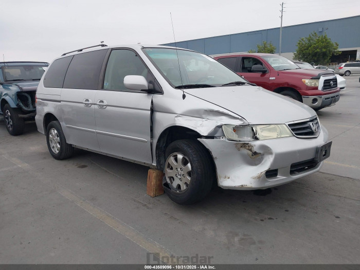 Honda Odyssey 2003 VIN 5FNRL18763B156409