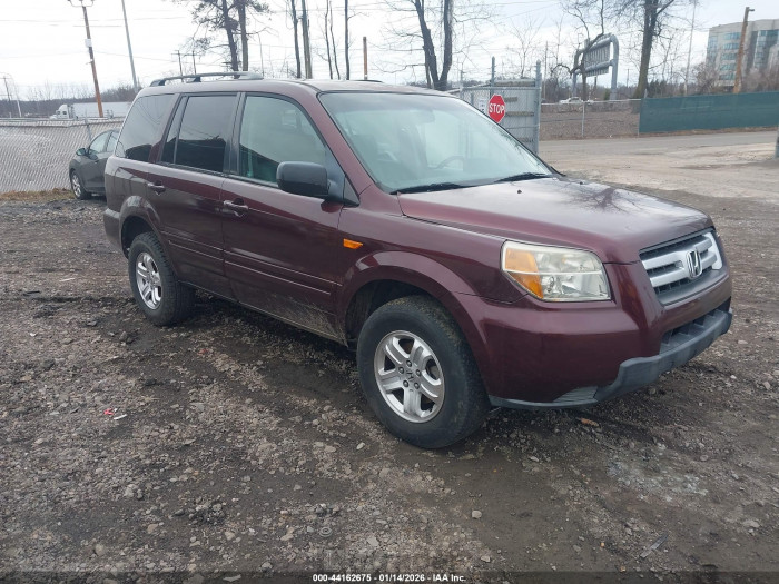 Honda Pilot 2008 VIN 5FNYF18268B017217