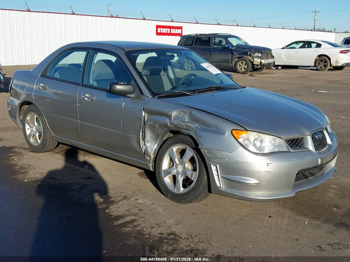 Subaru Impreza 2007 VIN JF1GD61617H511565