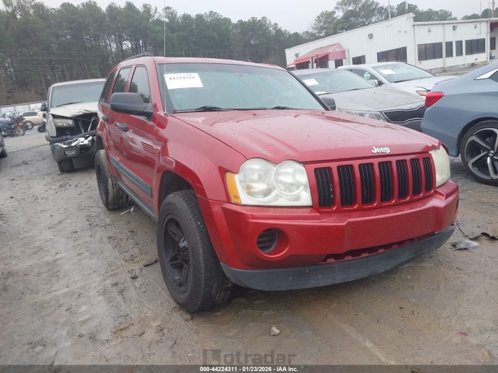 Jeep Grand cherokee 2006 VIN 1J4GS48K66C345654