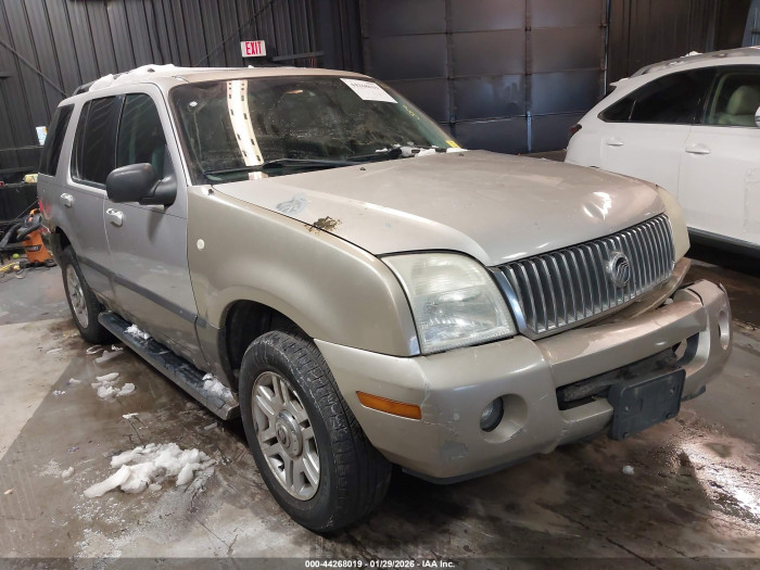 Mercury Mountaineer 2004 VIN 4M2ZU86E34UJ17481