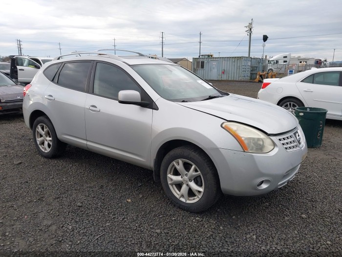 Nissan Rogue 2008 VIN JN8AS58V78W110276
