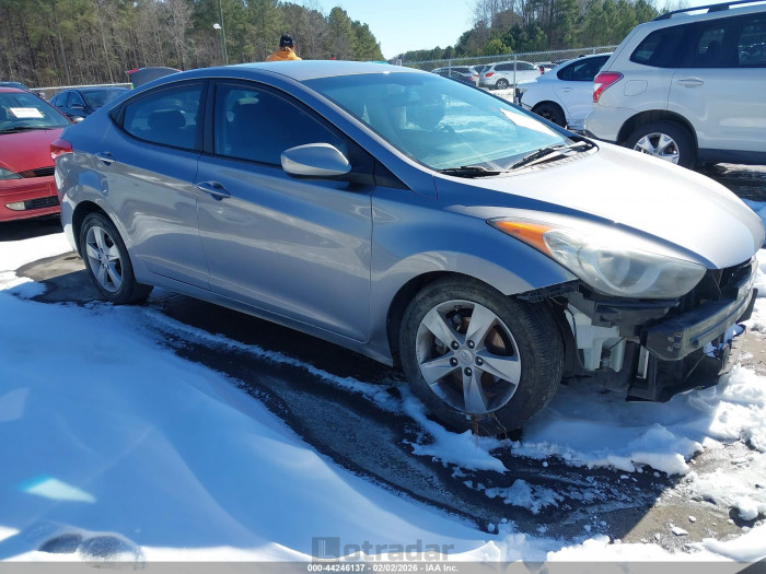 Hyundai Elantra 2011 VIN KMHDH4AE0BU122795
