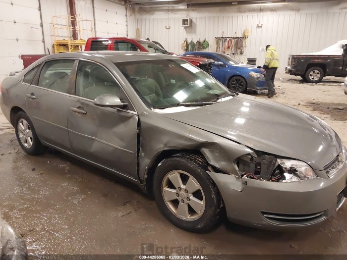 Chevrolet Impala 2008 VIN 2G1WT58N189257239