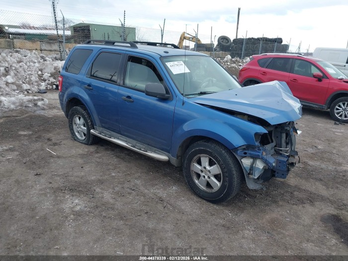 Ford Escape 2010 VIN 1FMCU9D70AKC22505