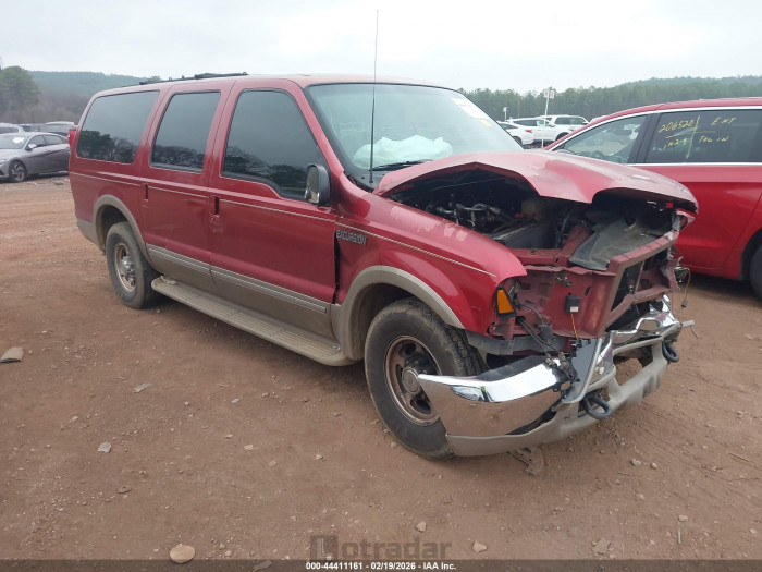 Ford Excursion 2002 VIN 1FMNU42LX2EB16459