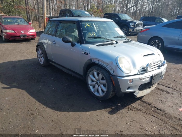 Mini  2003 VIN WMWRE33423TD68823