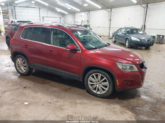 Volkswagen Tiguan 2009 VIN WVGBV75N79W543441