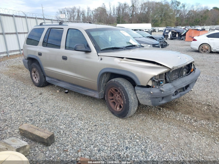 Dodge Durango 2003 VIN 1D4HR38N13F563654