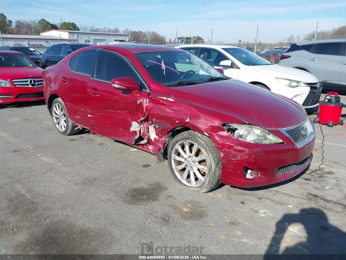 Lexus Is 2010 VIN JTHCF5C20A5040961
