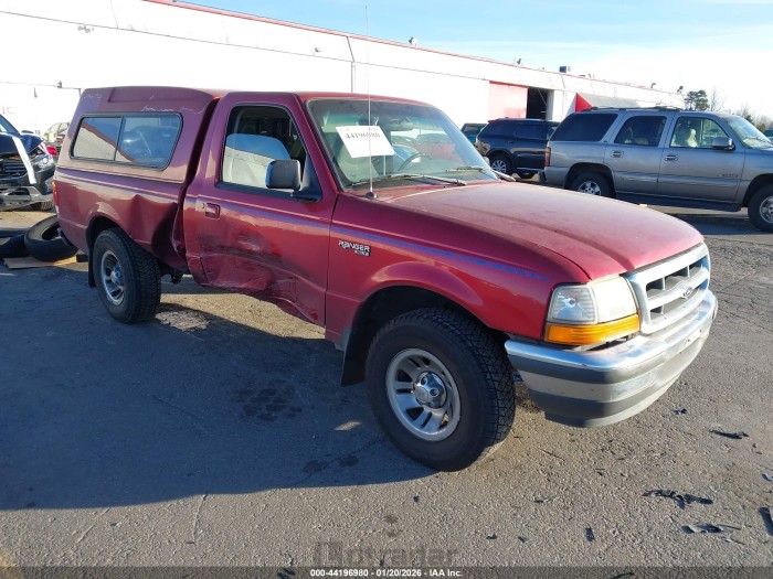 Ford Ranger 1998 VIN 1FTYR10CXWUA00601
