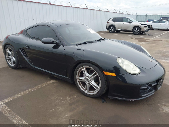Porsche Cayman 2007 VIN WP0AA29807U762253