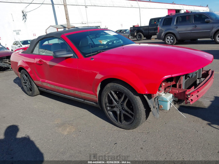 Ford Mustang 2005 VIN 1ZVFT84N255217448