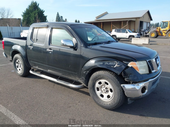 Nissan Navara (frontier) 2007 VIN 1N6AD07U47C424000