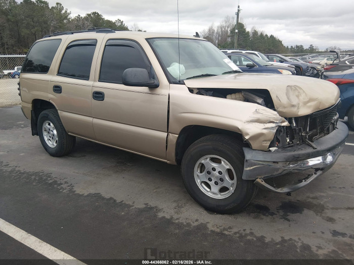 Chevrolet Tahoe 2006 VIN 1GNEC13Z26J110412