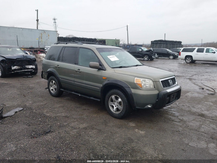 Honda Pilot 2008 VIN 5FNYF18748B032455