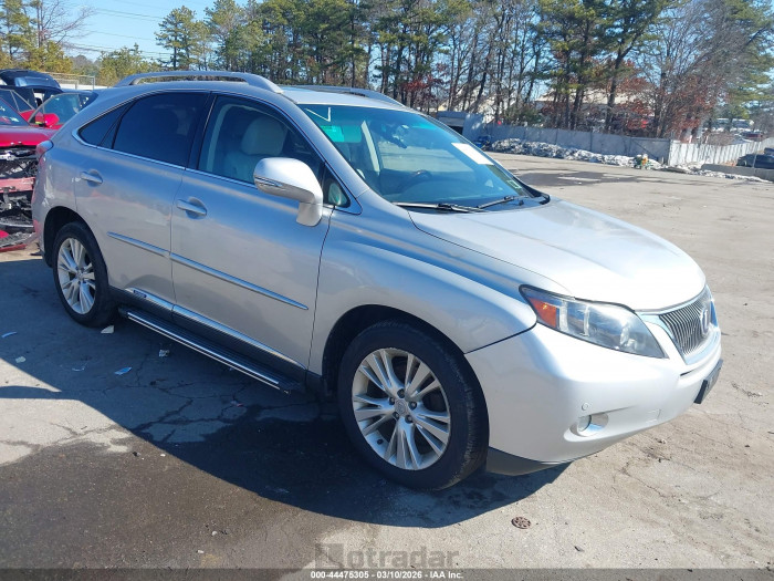 Lexus Rx 2012 VIN JTJBC1BA0C2425526