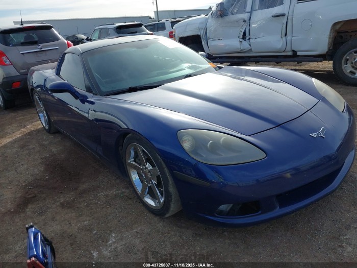 Chevrolet Corvette 2005 VIN 1G1YY24U955132830