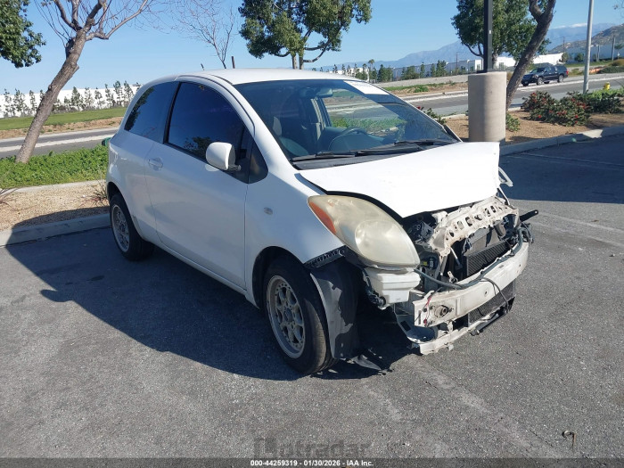 Toyota Yaris 2007 VIN JTDJT923675053838
