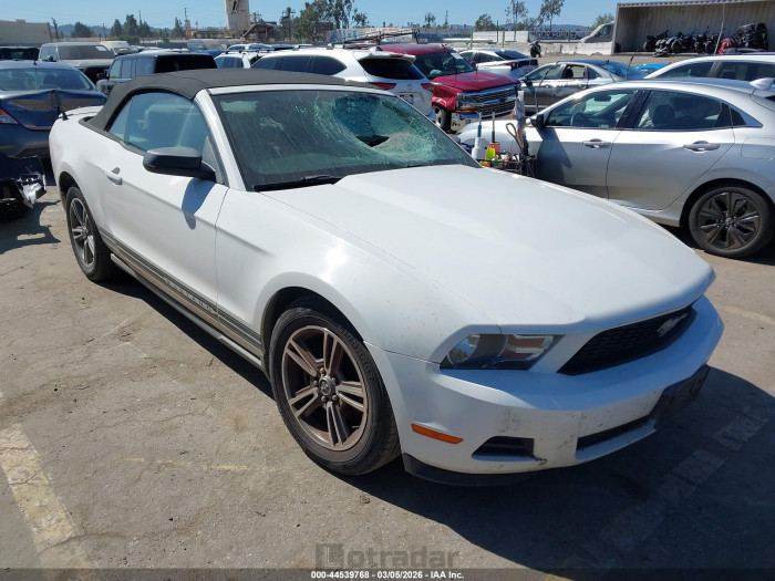 Ford Mustang 2010 VIN 1ZVBP8ENXA5110532