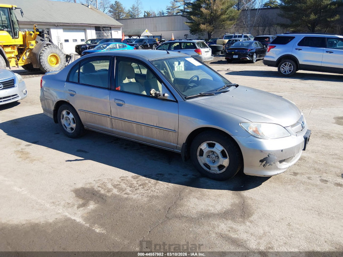 Honda Civic 2004 VIN JHMES96624S020467