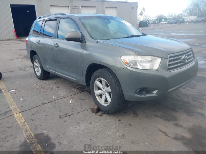 Toyota Highlander 2010 VIN 5TDBK3EHXAS006972