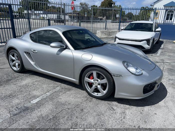 Porsche Cayman 2006 VIN WP0AB29806U784099