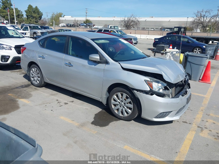 Nissan Sentra 2017 VIN 3N1AB7AP4HY408430