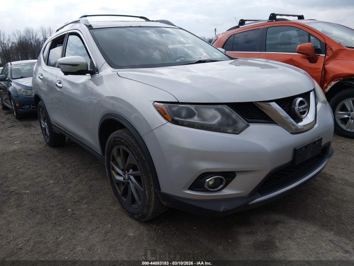 Nissan Rogue 2016 VIN 5N1AT2MV3GC910467