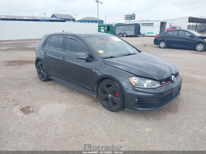 Volkswagen Golf gti 2016 VIN 3VW5T7AU8GM002400