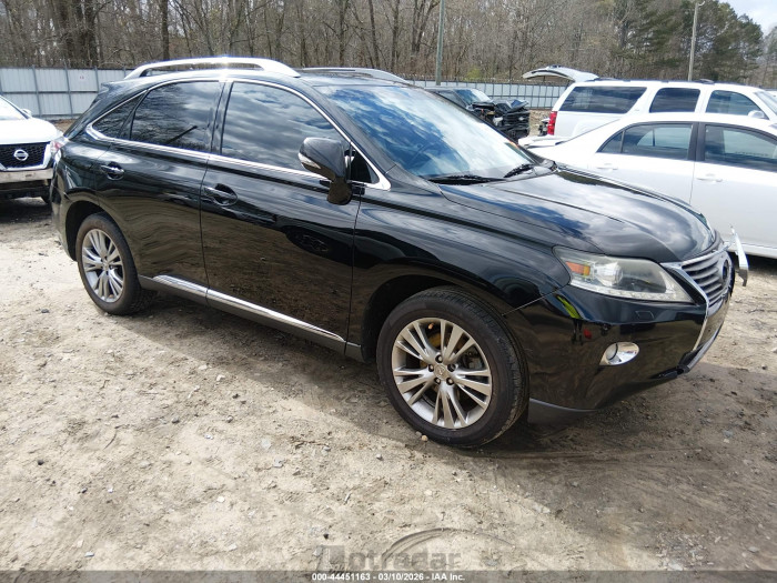 Lexus Rx 2013 VIN 2T2ZK1BA9DC101817