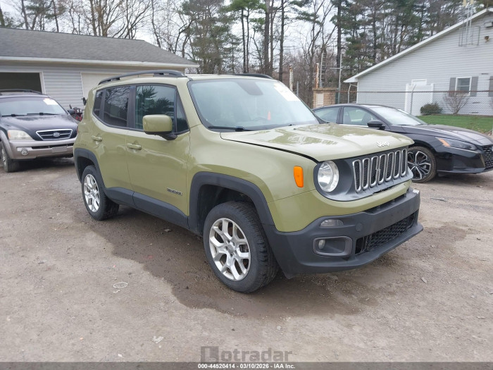 Jeep Renegade 2015 VIN ZACCJBBT5FPB48029