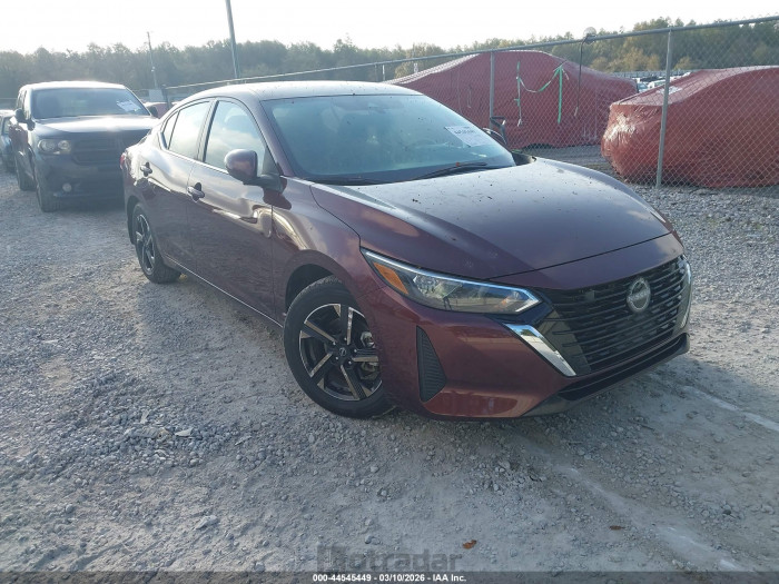 Nissan Sentra 2025 VIN 3N1AB8CV1SY277644