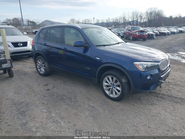 BMW X3 2015 VIN 5UXWX9C51F0D54959
