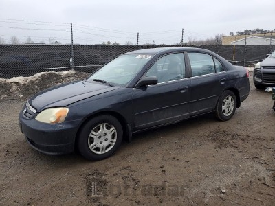 Honda Civic 2002 VIN 1HGES16512L012718