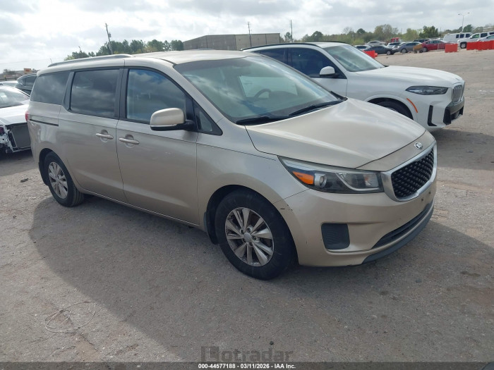 Kia SEDONA 2016 VIN KNDMB5C15G6180094