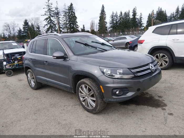 Volkswagen Tiguan 2012 VIN WVGBV7AX0CW001144