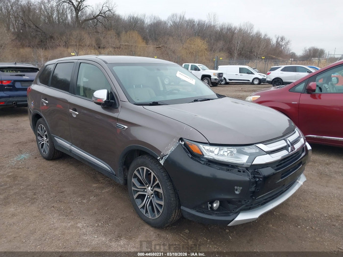 Mitsubishi Outlander 2016 VIN JA4AD3A33GZ006409