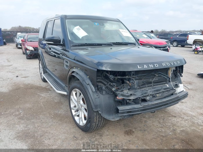 Land rover Lr4 2016 VIN SALAG2V66GA815633