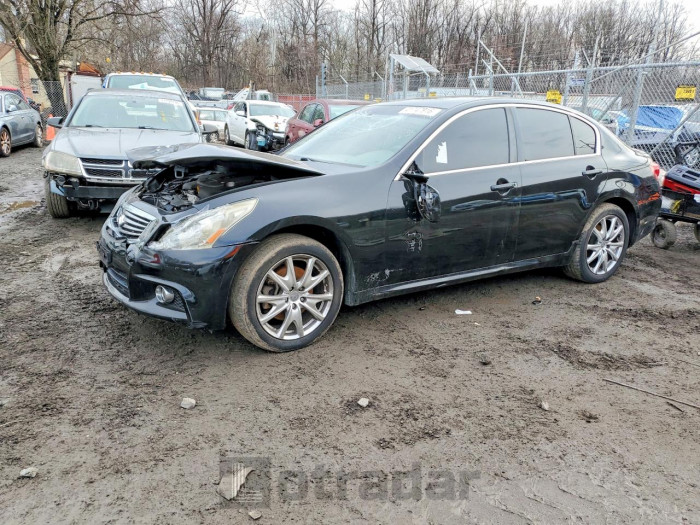 Infiniti G 2012 VIN JN1CV6AR0CM677001