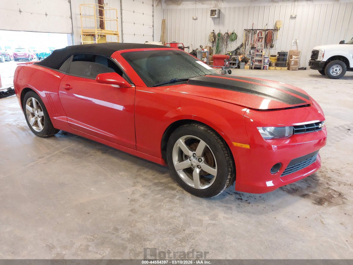 Chevrolet Camaro 2015 VIN 2G1FD3D30F9215549